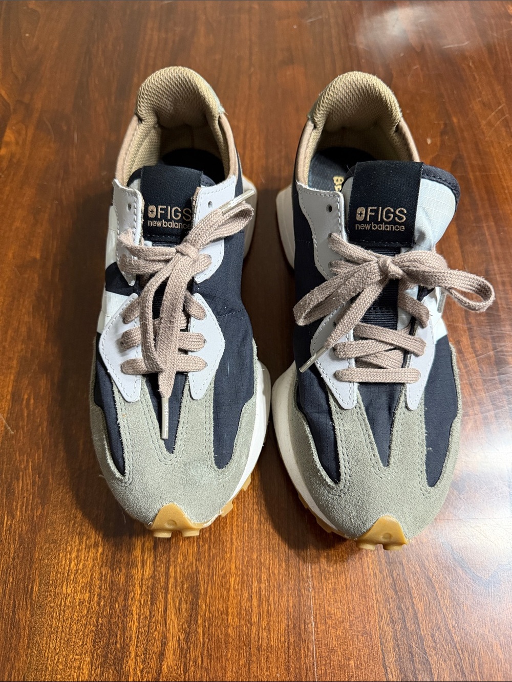New Balance Women's Sneakers in Black, Gray, Tan